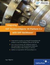 book Integrating SAP BusinessObjects 4.x BI Platform with SAP NetWeaver