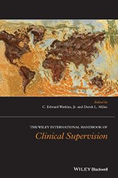book The Wiley International Handbook of Clinical Supervision