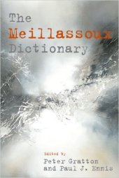 book The Meillassoux Dictionary