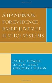 book A Handbook for Evidence-Based Juvenile Justice Systems