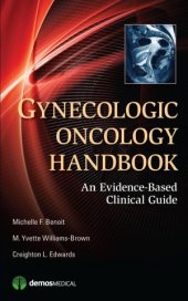 book Gynecologic Oncology Handbook  An Evidence-Based Clinical Guide