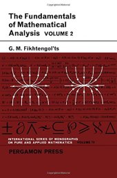 book Fundamentals of Mathematical Analysis: v. 2