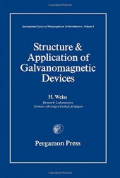 book Structure and Application of Galvanomagnetic Devices