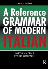 book A Reference Grammar of Modern Italian