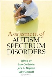 book Assessment of Autism Spectrum Disorders