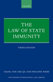 book The Law of State Immunity