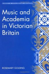 book Music and Academia in Victorian Britain