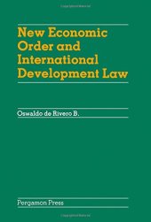 book New Economic Order and International Development Law