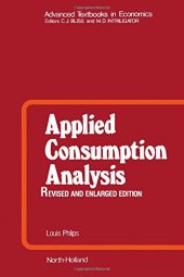 book Applied Consumption Analysis