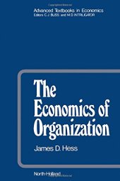 book Economics of Organization