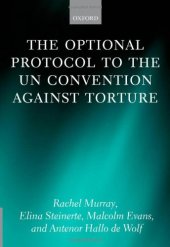 book The Optional Protocol to the UN Convention Against Torture