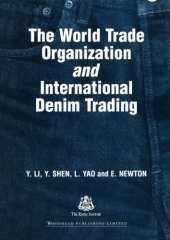 book The World Trade Organization and International Denim Trading