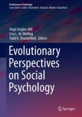 book Evolutionary Perspectives on Social Psychology