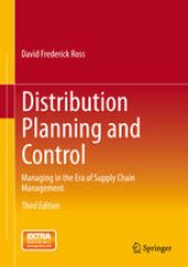 book Distribution Planning and Control: Managing in the Era of Supply Chain Management