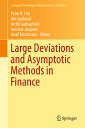 book Large Deviations and Asymptotic Methods in Finance