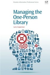 book Managing the One-Person Library