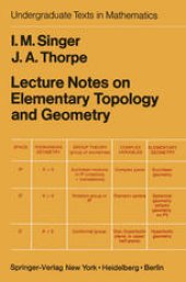 book Lecture Notes on Elementary Topology and Geometry