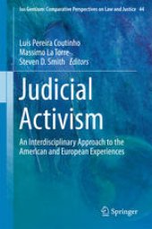 book Judicial Activism: An Interdisciplinary Approach to the American and European Experiences