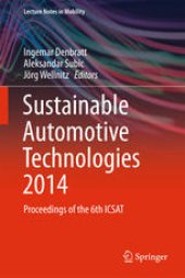 book Sustainable Automotive Technologies 2014: Proceedings of the 6th ICSAT