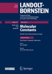 book Non-linear Triatomic Molecules: Part 1β