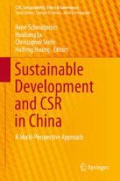 book Sustainable Development and CSR in China: A Multi-Perspective Approach