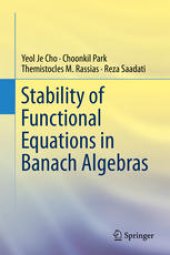 book Stability of Functional Equations in Banach Algebras