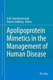 book Apolipoprotein Mimetics in the Management of Human Disease