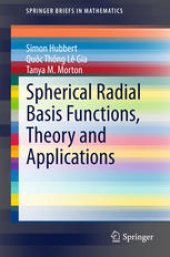 book Spherical Radial Basis Functions, Theory and Applications