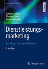 book Dienstleistungsmarketing: Grundlagen - Konzepte - Methoden