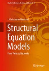 book Structural Equation Models: From Paths to Networks