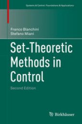 book Set-Theoretic Methods in Control