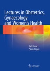 book Lectures in Obstetrics, Gynaecology and Women’s Health