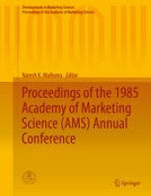 book Proceedings of the 1985 Academy of Marketing Science (AMS) Annual Conference