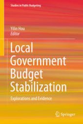 book Local Government Budget Stabilization: Explorations and Evidence