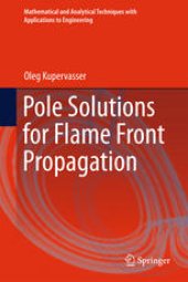 book Pole Solutions for Flame Front Propagation