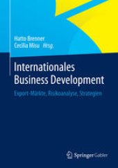 book Internationales Business Development: Export-Märkte, Risikoanalyse, Strategien