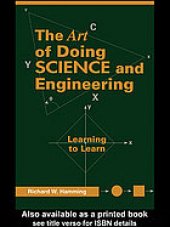 book The art of doing science and engineering : learning to learn