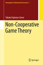 book Non-Cooperative Game Theory