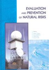 book Evaluation and prevention of natural risks