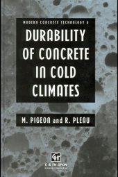 book Durability of Concrete in Cold Climates