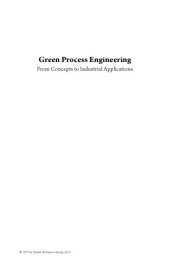 book Génie des procédés durables : du concept à la concrétisation industrielle