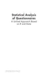 book Statistical analysis of questionnaires : A unified approach based on R and Stata