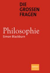 book Die großen Fragen Philosophie