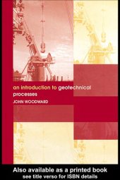 book An introduction to geotechnical processes