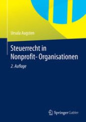 book Steuerrecht in Nonprofit-Organisationen