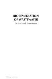 book Bioremediation of wastewater : factors and treatments