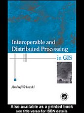 book Interoperable and distributed processing in GIS