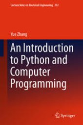 book An Introduction to Python and Computer Programming