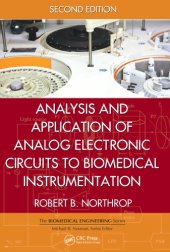 book Analysis and Application of Analog Electronic Circuits to Biomedical Instrumentation, Second Edition