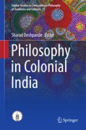 book Philosophy in Colonial India